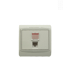 PRISE RESEAU RJ45 CAT5 GALAXY BLANC LAP 20228BL – Image 2