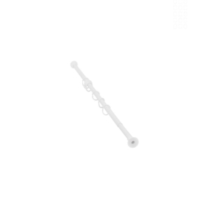 BARRE DOUCHE RESSORT 70x120 BLANC
