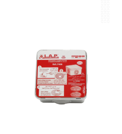 BOITE ETANCHE 80x80 LAP 7408
