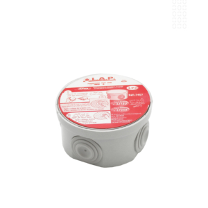 BOITE ETANCHE RONDE 80x40 LAP 7407