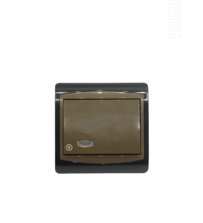 BOUTON A BASCULE GALAXY MARRON LAP