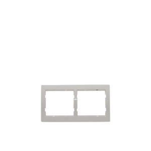 CADRE 2 ELEMENTS H JADE BLANC INGELEC
