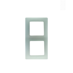 CADRE 2 ELEMENTS NILOE ARGENT LEGRAND