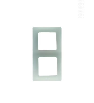 CADRE 2 ELEMENTS NILOE ARGENT LEGRAND