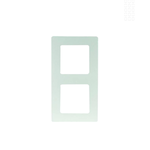 CADRE 2 ELEMENTS NILOE BLANC LEGRAND