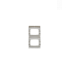 CADRE 2 ELEMENTS V GALAXY BLANC LAP – Image 5