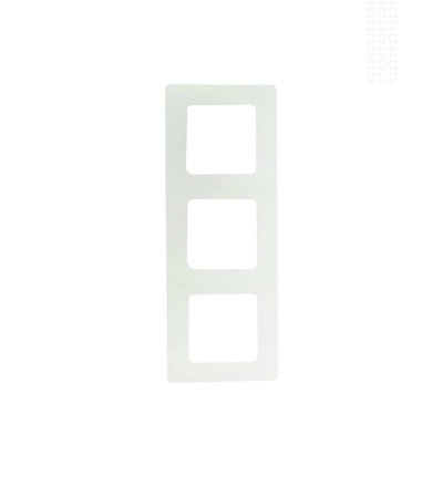CADRE 3 ELEMENTS NILOE BLANC LEGRAND