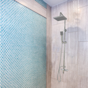 COLONNE DOUCHE + MITIGEUR CARRE SANIVY