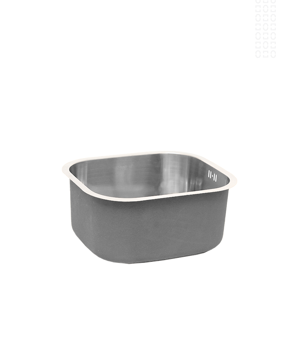 EVIER 44x39 INOX SOUS PLAN S-4439 AR1 SANIVY - Image 2