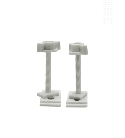 FIXATION ABATTANT PLASTIQUE BL A COULISSE