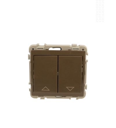 INVERSEUR RIDEAU JADE MARRON INGELEC