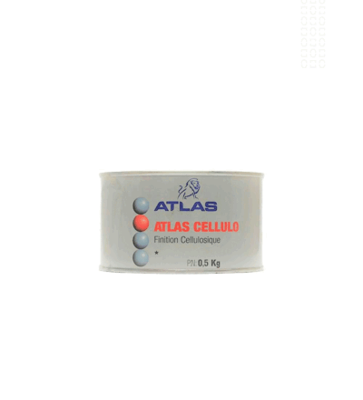 LAQUE CELL. 500G BLANC BRILL. ATLAS 90000