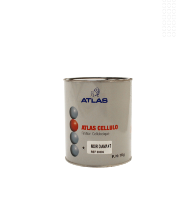 LAQUE CELL. 1KG NOIR DIAMANT ATLAS