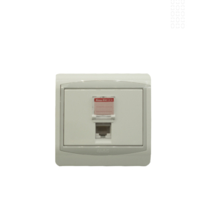 PRISE RESEAU RJ45 CAT5 GALAXY BLANC LAP 20228BL