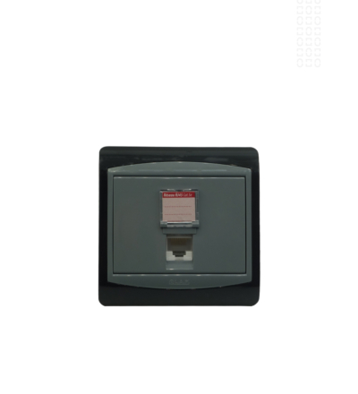 PRISE RESEAU RJ45 CAT5 GALAXY GRIS LAP