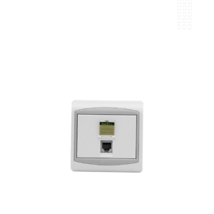 PRISE TEL RJ12 3P GALAXY BLANC LAP 2022BL