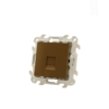 PRISE TEL RJ11 HARMONI 24 MARRON SIMON – Image 2