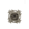 PRISE TEL RJ11 HARMONI 24 MARRON SIMON – Image 3