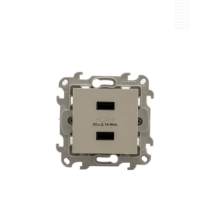 PRISE USB CHARGEUR BLANC SIMON 24