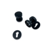 POIGNEE PORTE BOUTON NOIRE L300-LKB CARDO – Image 4