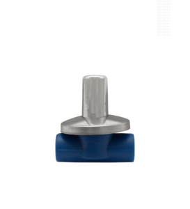 ROBINET ARRET ENC. 20 BLEU