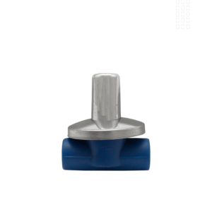 ROBINET ARRET ENC. 20 BLEU