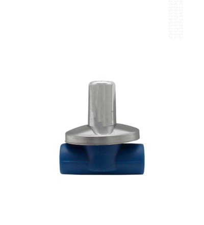 ROBINET ARRET ENC. 20 BLEU
