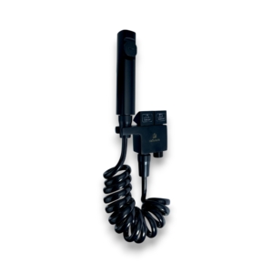 DOUCHETTE WC NOIR A BOUTON KE03 BK SANILUM