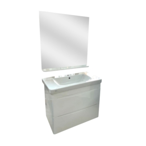 MEUBLE MONACO D 80 BLANC BRILLANT