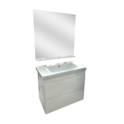 MEUBLE MONACO D 80 BLANC BRILLANT