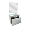 MEUBLE MONACO D 80 BLANC BRILLANT – Image 2