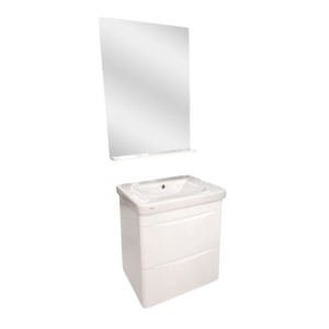 MEUBLE MONACO D 60 BLANC BRILLANT