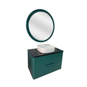 MEUBLE OSLO D 80 VERT EAU MAT
