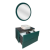 MEUBLE OSLO D 80 VERT EAU MAT – Image 3