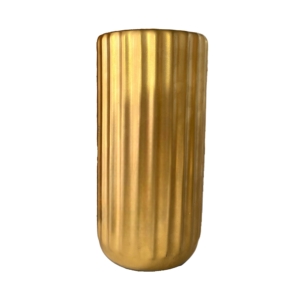 VASE CERAMIQUE 18CM LT25 DORE