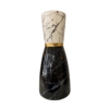 VASE CERAMIQUE 25CM H453 NOIR/BLANC – Image 2
