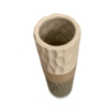 VASE CERAMIQUE 33CM H392 GRIS/BLANC – Image 3