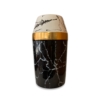 VASE CERAMIQUE 20CM H468 NOIR/BLANC – Image 2