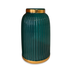 VASE CERAMIQUE 20CM H442 VERT