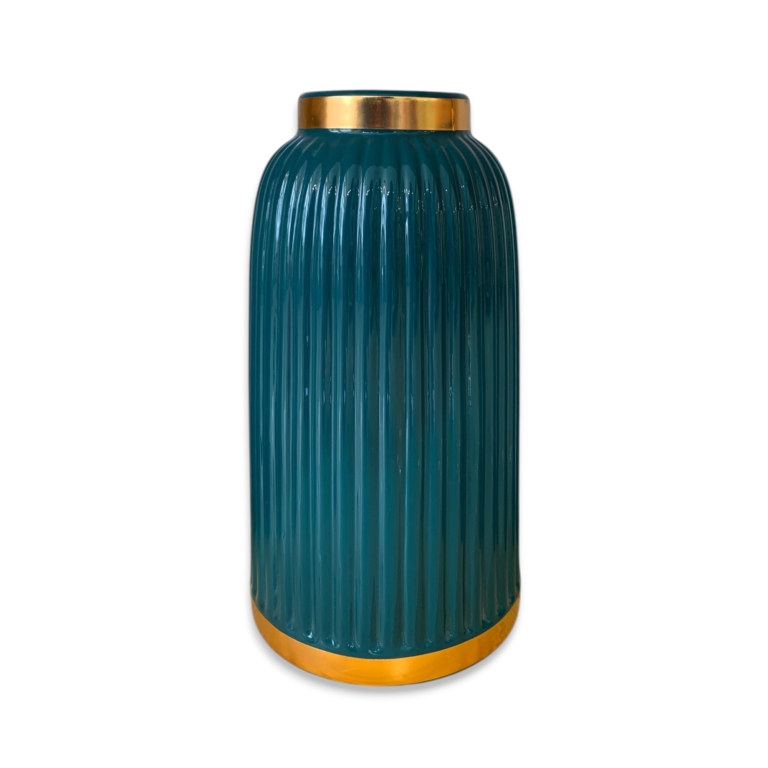 VASE CERAMIQUE 30CM H441 VERT