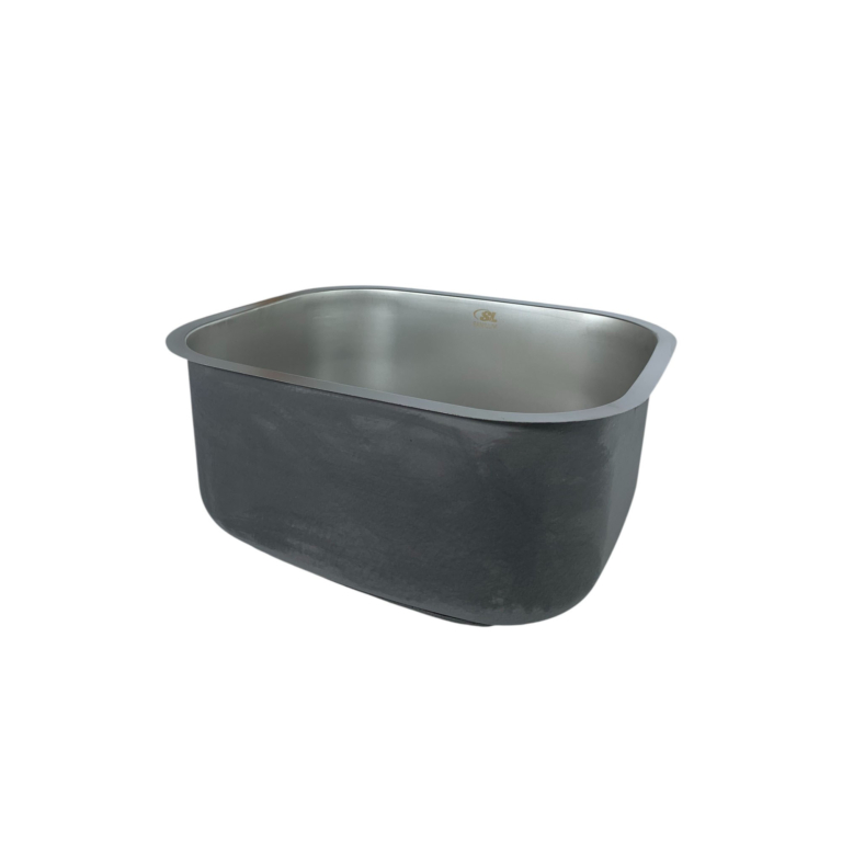 EVIER 43x37 INOX SOUS PLAN SANILUM