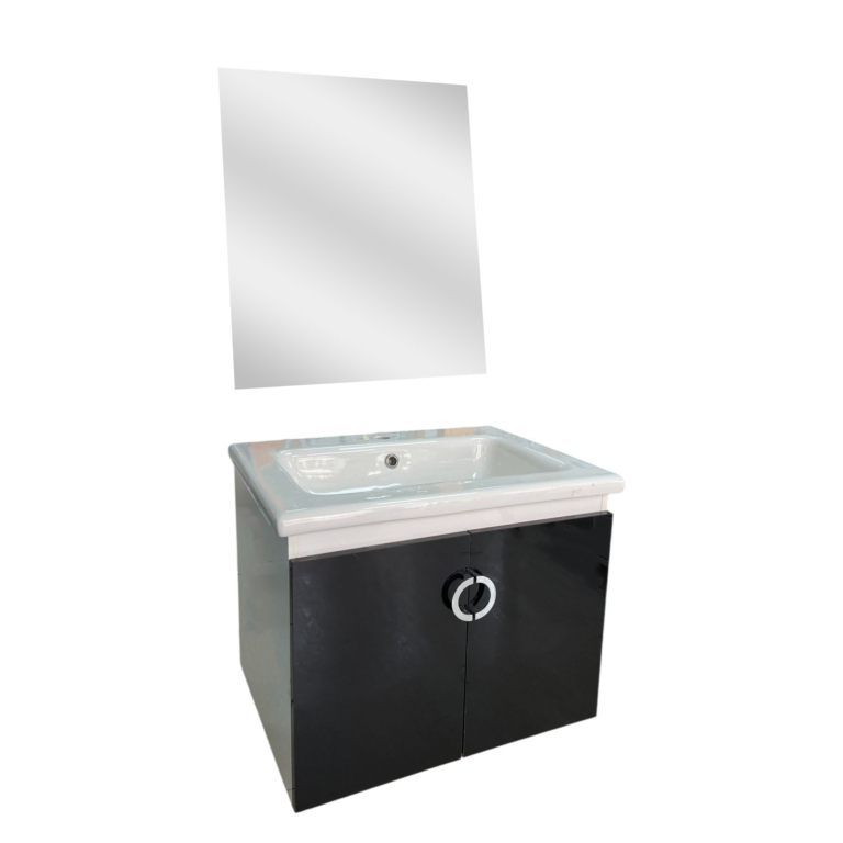 MEUBLE MYKONOS PVC D 60 BLANC NOIR