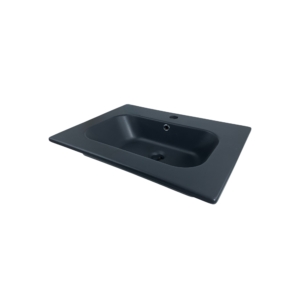 VASQUE MEUBLE 60x45 NOIR MAT SANIMED