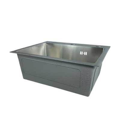 EVIER HANDMADE INOX CHROME TRO MIT 50x40 FROMEX