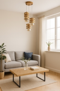 SUSPENSION BOIS RONDE 3L 5134/3A ARWA DECOR