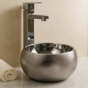VASQUE A POSER ROND 41x41 CHROME 0085CH SANILUM