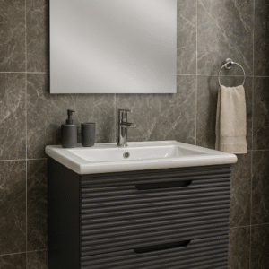 MEUBLE PICASSO D 60 ANTHRACITE MAT SANS MIROIR