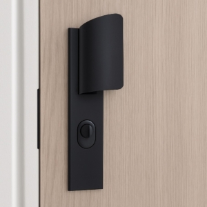 POIGNEE PALIERE NOIR DROIT 70MM CAPI