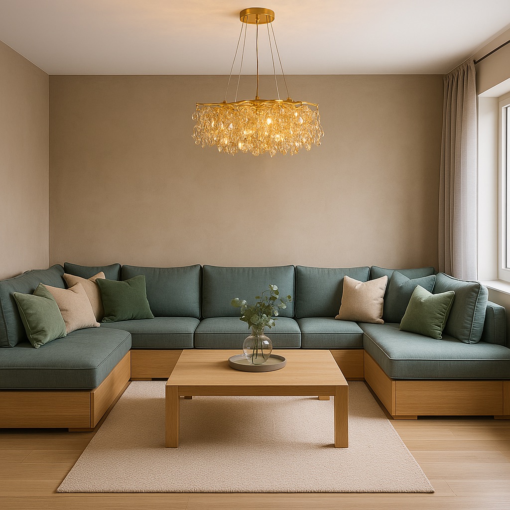 LUSTRE DORE E14 12L 5033/800 SIDOTI