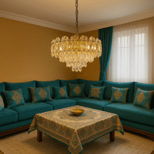 LUSTRE DORE 8L LED 9783/600 SIDOTI